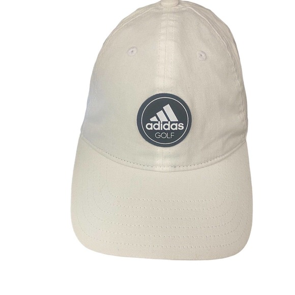 adidas Accessories Adidas Golf Tour White Strap Back Hat Baseball